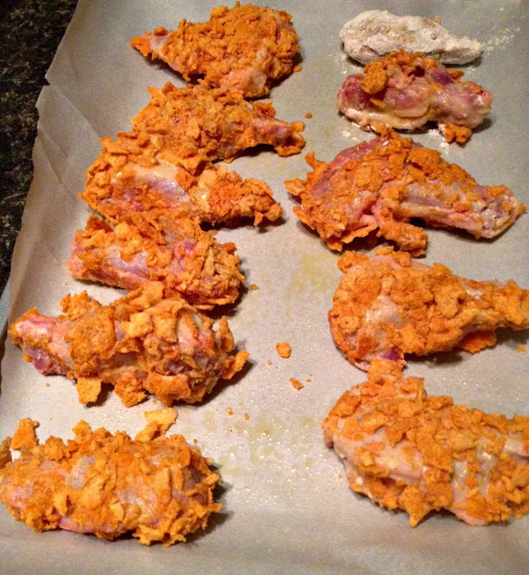 Recipe Kettle Chip Crusted Chicken Wings The Food Hussy!